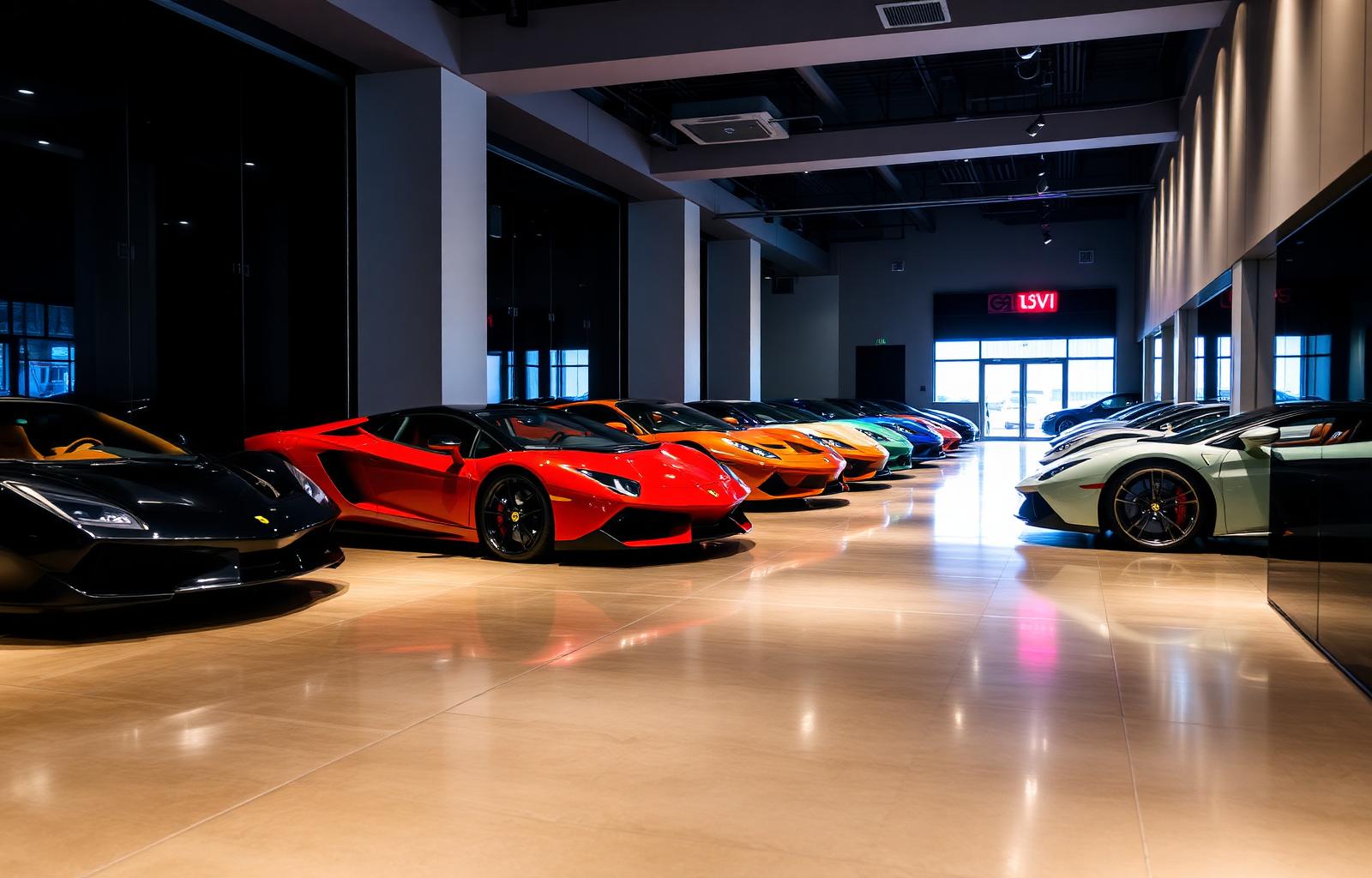 Luxury showroom